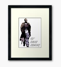 Omar Little Framed Print