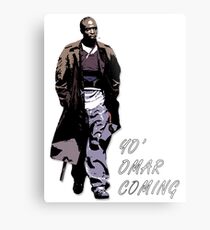 Omar Little Metal Print