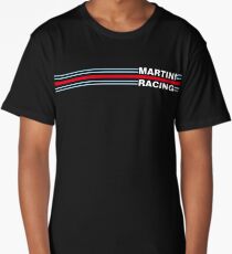 Martini Racing horizontal stripe Long T-Shirt