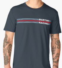 Martini Racing horizontal stripe Men's Premium T-Shirt