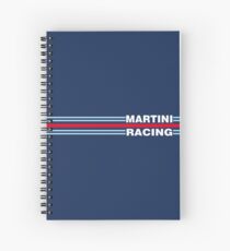 Martini Racing horizontal stripe Spiral Notebook