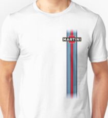 Camiseta unisex Martini Racing stripe