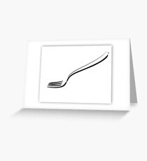 Eating utensil Greeting Card