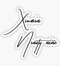 xiumin (minseok) exordium shirt Sticker
