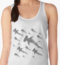 School of hammerhead sharks Women's Tank Top