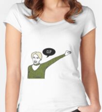 Clip Women's Fitted Scoop T-Shirt