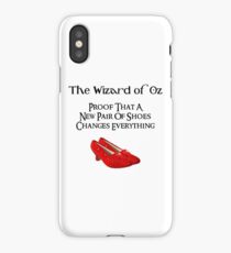 Wizard of Oz Dorothy's Shoes iPhone Case