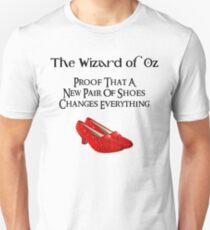 Wizard of Oz Dorothy's Shoes Unisex T-Shirt