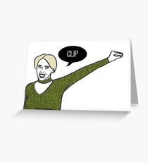 Clip Greeting Card