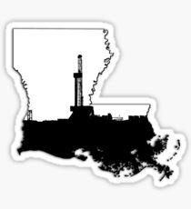 Louisiana Oil Sticker