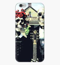 Grateful dead art poster skeletons painting iPhone Case