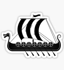 Viking ship Sticker