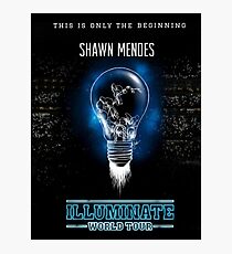 Illuminate world tour (light bulb) Photographic Print