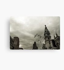 PNB Building Sign Canvas Print