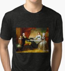 Edward Savage The Washington Family Tri-blend T-Shirt