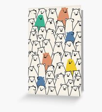 Bears Greeting Card