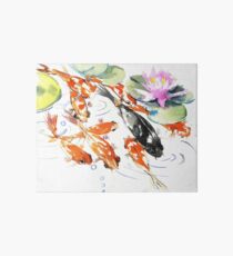 Nine KOI Art Board