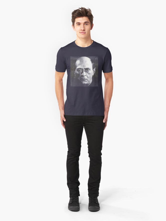 Alternate view of Arnold Schoenberg, great composer Slim Fit T-Shirt