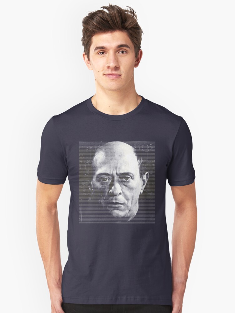 Alternate view of Arnold Schoenberg, great composer Slim Fit T-Shirt