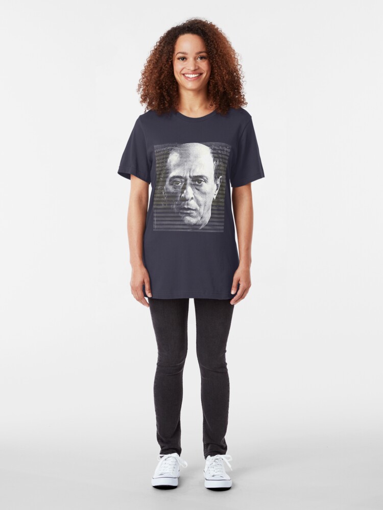 Alternate view of Arnold Schoenberg, great composer Slim Fit T-Shirt