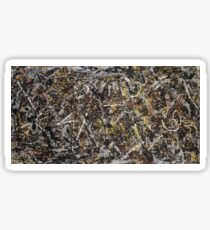 Jackson Pollock. Alchemy Sticker