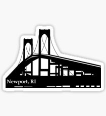 Newport Bridge RI Sticker