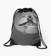 The Moon's Marionette Drawstring Bag