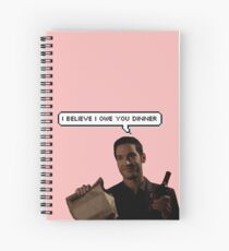 Lucifer quote Spiral Notebook