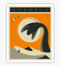 ARRAKIS TRAVEL POSTER Sticker