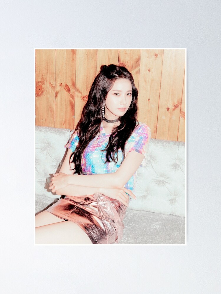 Yoona Snsd Holiday Night Poster By Ayshayasin Redbubble