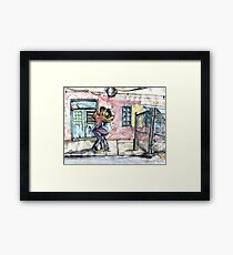 Backstreet Dances Framed Print