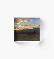 Mt Chocorua Acrylic Block