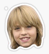 Cole Sprouse Floating Head Sticker