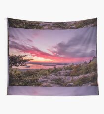 Cadillac Mountain Sunrise Wall Tapestry