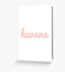 camila cabello Greeting Card