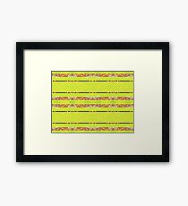 green Framed Print