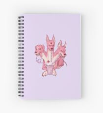 Strawberry Cerberus Spiral Notebook
