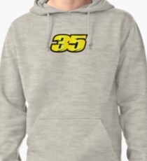 #35 Cal Crutchlow - MotoGP Rider Number Pullover Hoodie