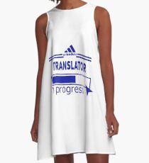 TRANSLATOR A-Line Dress