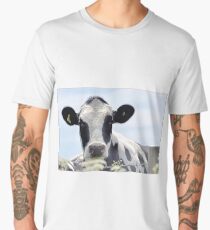 Cow in the meadow....Dorset UK Men's Premium T-Shirt