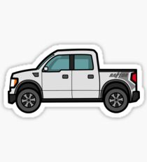 Cartoon Ford F150 Raptor Sticker