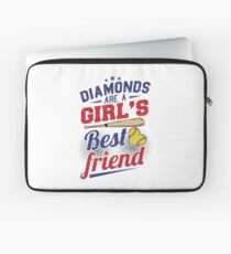 Softball bat baseball diamond Laptop Sleeve