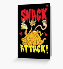 Snack Attack! Greeting Card