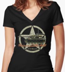 M18 Hellcat Raise Hell Women's Fitted V-Neck T-Shirt