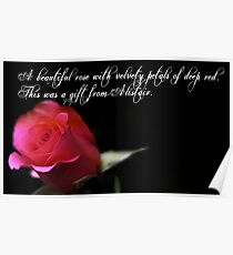 Alistair's Rose Poster