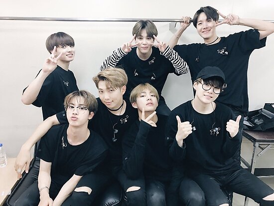 "Bts" Poster by Daeminie Redbubble