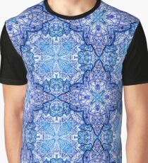 Nature Designs - Grass Diamond (Blue) Graphic T-Shirt