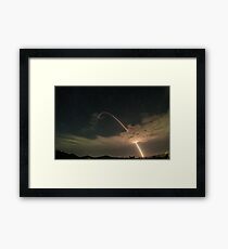 Monsoon Missile Framed Print