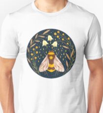 Camiseta unisex Cosechadora de oro