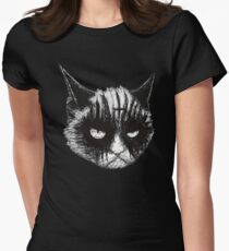 Purzum - Black Metal Cat Women's Fitted T-Shirt